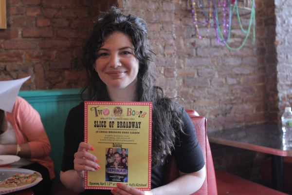 Photo Flash: SEMINAR Cast Unveils New Pizza at Two Boots! Image