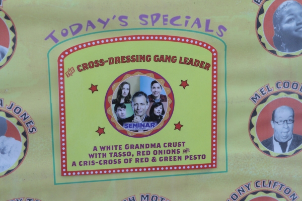 Photo Flash: SEMINAR Cast Unveils New Pizza at Two Boots! Image