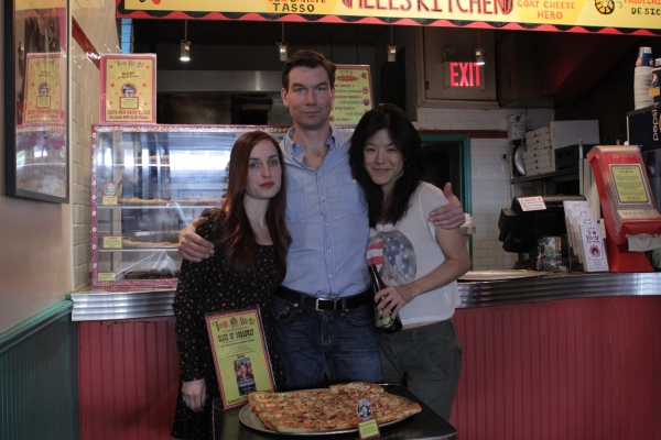 Photo Flash: SEMINAR Cast Unveils New Pizza at Two Boots! Image