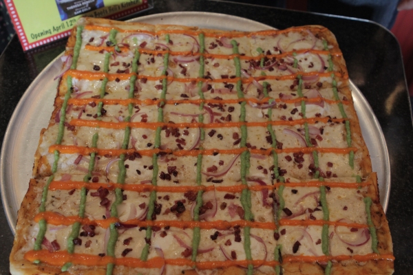 Photo Flash: SEMINAR Cast Unveils New Pizza at Two Boots! Image