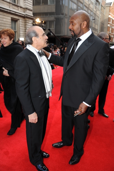 David Suchet and Lenny Henry Photo