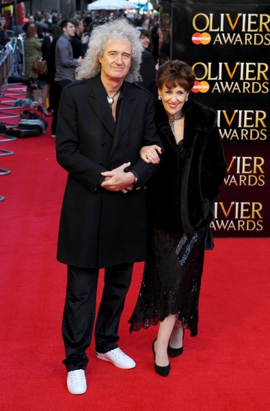 Brian May and Anita Dobson Photo