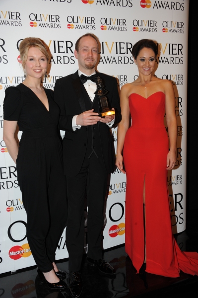 Photo Flash: 2012 Olivier Awards; MATILDA Cast and More in the Winners' Room! Image