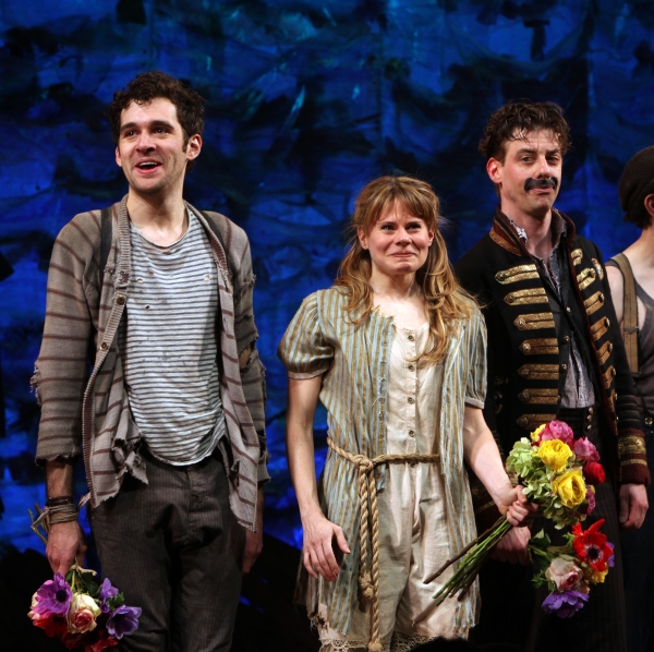 Adam Chandler-Berat, Celia Keenan-Bolger, Christian Borle Photo