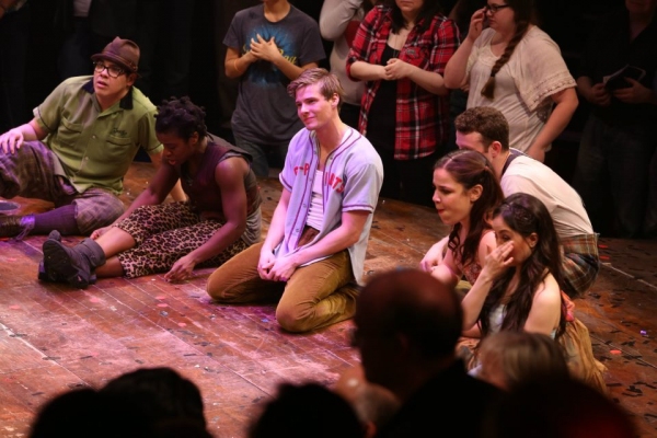 Photo Flash: Hunter Parrish Takes Final Bow in GODSPELL! Image