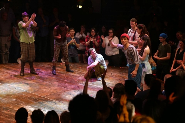 Photo Flash: Hunter Parrish Takes Final Bow in GODSPELL! Image