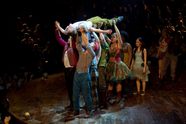 Photo Flash: Hunter Parrish Takes Final Bow in GODSPELL! Image