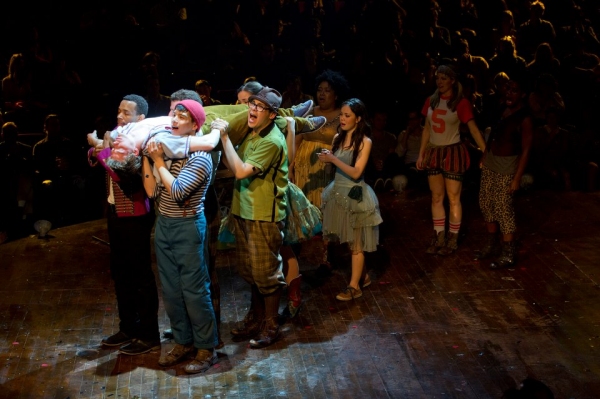 Photo Flash: Hunter Parrish Takes Final Bow in GODSPELL! Image