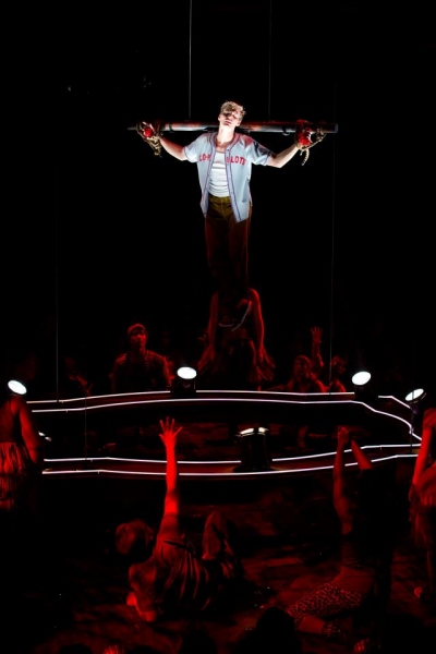 Photo Flash: Hunter Parrish Takes Final Bow in GODSPELL! Image