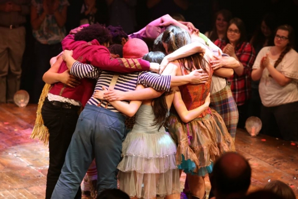 Photo Flash: Hunter Parrish Takes Final Bow in GODSPELL! Image