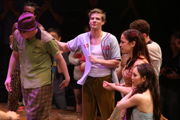 Photo Flash: Hunter Parrish Takes Final Bow in GODSPELL! Image