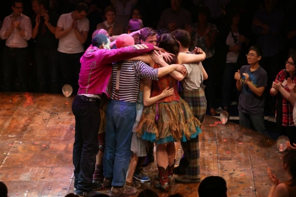 Photo Flash: Hunter Parrish Takes Final Bow in GODSPELL! Image