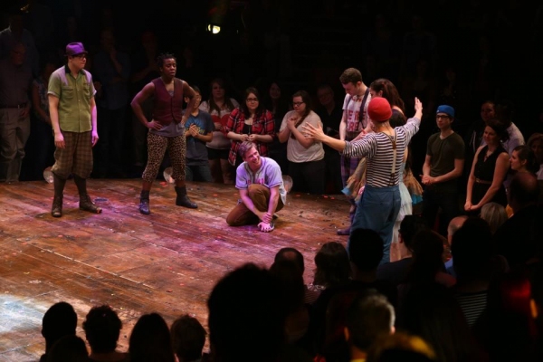Photo Flash: Hunter Parrish Takes Final Bow in GODSPELL! Image