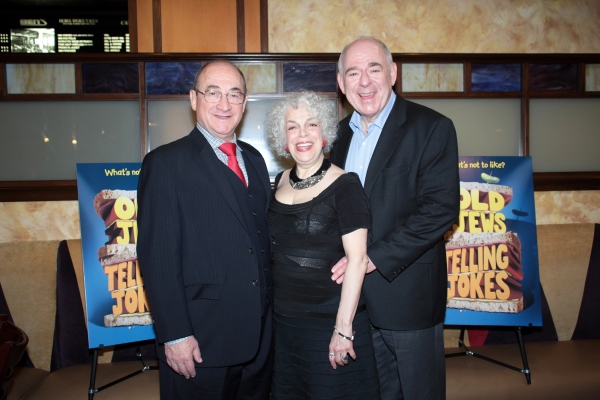 Photo Coverage: Bill Army, Marilyn Sokol et al. at Old Jews Telling Jokes Cast Photo Call Image