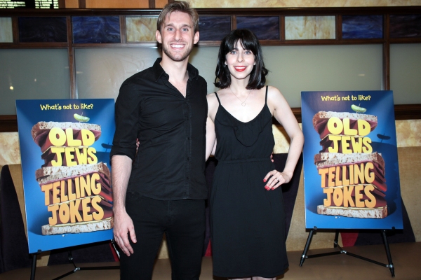 Photo Coverage: Bill Army, Marilyn Sokol et al. at Old Jews Telling Jokes Cast Photo Call Image