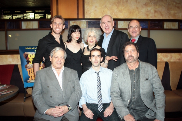 Photo Coverage: Bill Army, Marilyn Sokol et al. at Old Jews Telling Jokes Cast Photo Call Image