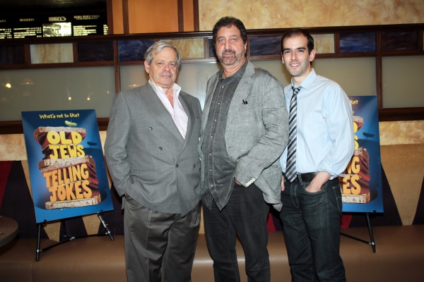 Photo Coverage: Bill Army, Marilyn Sokol et al. at Old Jews Telling Jokes Cast Photo Call Image