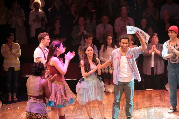 Photo Coverage: Corbin Bleu's First Curtain Call in GODSPELL; Plus Cast Party Photos! Image