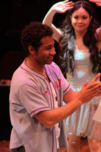 Photo Coverage: Corbin Bleu's First Curtain Call in GODSPELL; Plus Cast Party Photos! Image