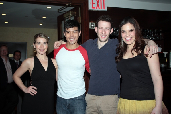 Morgan James, Telly Leung, Nick Blaemire, Lindsay Mendez Photo