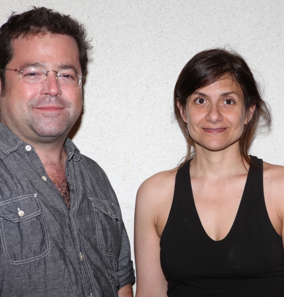 Director Peter DuBois and Playwright Gina Gionfriddo attending the Meet & Greet for t Photo