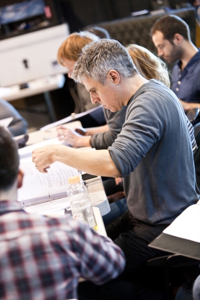 Photo Flash: Hunter Foster, Allison Case, et al. In Rehearsal for La Jolla's HANDS ON A HARDBODY! Image