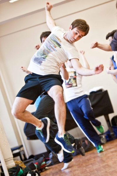 Photo Coverage: On Set of SUBMISSIONS ONLY with the 'NEWSIES'! Image