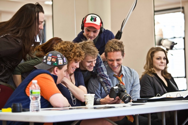Photo Coverage: On Set of SUBMISSIONS ONLY with the 'NEWSIES'! Image