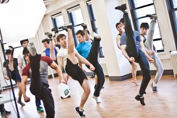 Photo Coverage: On Set of SUBMISSIONS ONLY with the 'NEWSIES'! Image