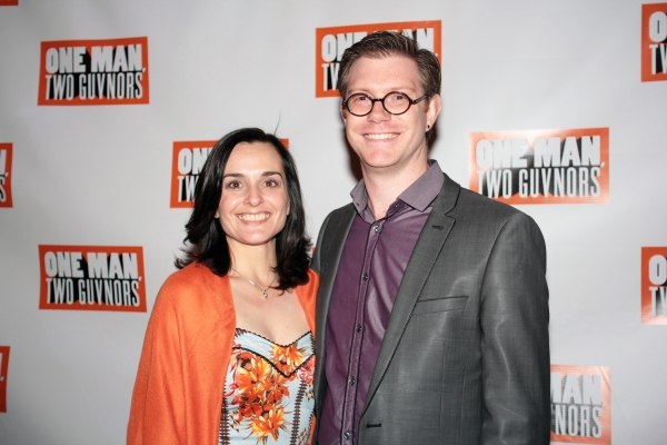 Photo Coverage: ONE MAN, TWO GUVNORS Opens on Broadway - Curtain Call and After Party! Image