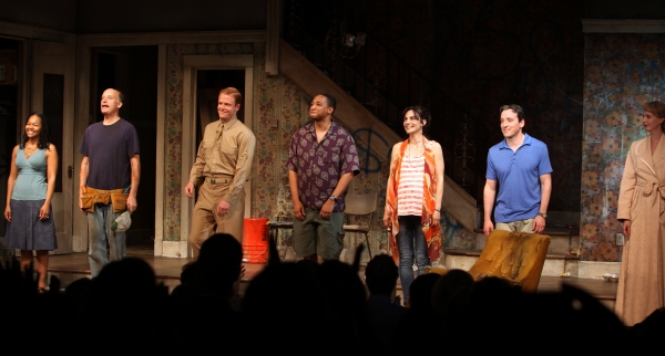 Photo Coverage: CLYBOURNE PARK Opening Night on Broadway - Curtain Call with Crystal A Dickinson & Co. Image