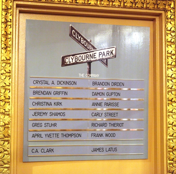 Photo Coverage: CLYBOURNE PARK Opening Night on Broadway - Curtain Call with Crystal A Dickinson & Co. Image