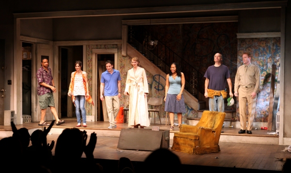 Photo Coverage: CLYBOURNE PARK Opening Night on Broadway - Curtain Call with Crystal A Dickinson & Co. Image