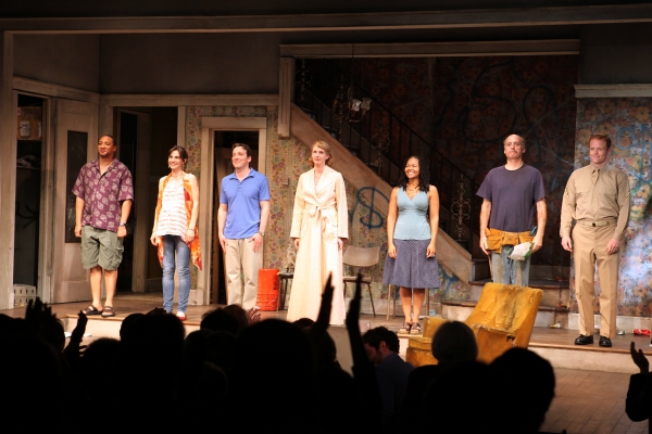 Photo Coverage: CLYBOURNE PARK Opening Night on Broadway - Curtain Call with Crystal A Dickinson & Co. Image
