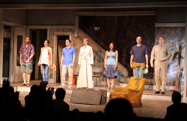 Photo Coverage: CLYBOURNE PARK Opening Night on Broadway - Curtain Call with Crystal A Dickinson & Co. Image
