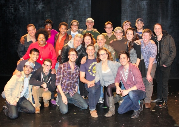 The cast of GODSPELL with the cast of SILENCE! THE MUSICAL Photo