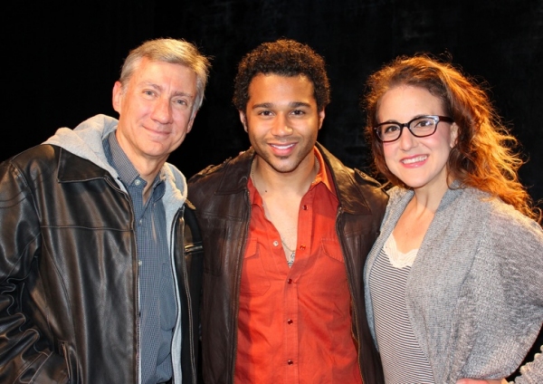 Photo Flash: Corbin Bleu, GODSPELL and Eden Espinosa Visit SILENCE! THE MUSICAL Image