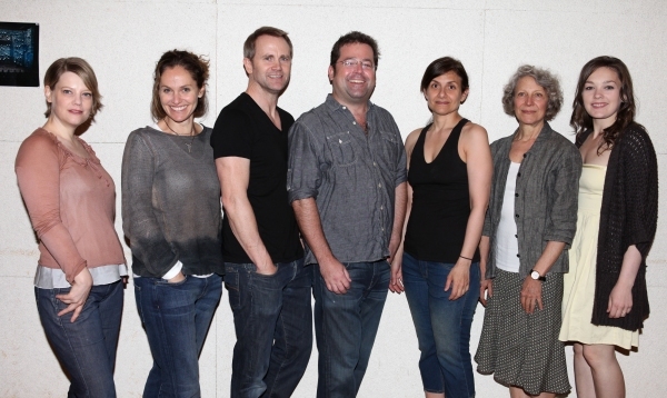 Kellie Overbey, Lee Tergesen, Amy Brenneman, Director Peter DuBois, Playwright Gian G Photo