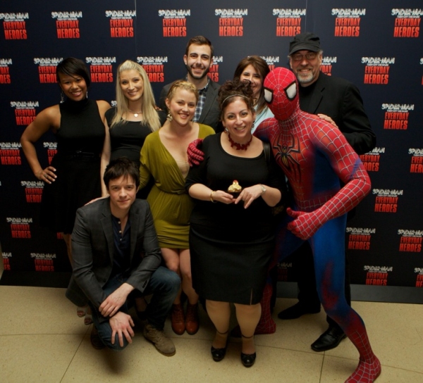 Photo Flash: SPIDER-MAN Parties with Everyday Heroes Image