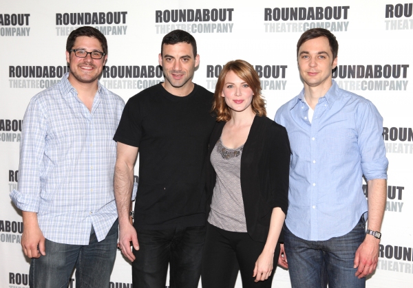 Photo Coverage: Cast of HARVEY Meets the Press! Image