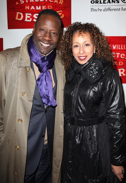 Gregory Generet and Tamara Tunie Photo