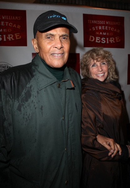 Harry Belafonte and wife Pamela Frank Photo