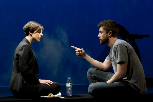 Photo Flash: First Look at Topher Grace, Olivia Thirlby in Second Stage's LONELY, I'M NOT 