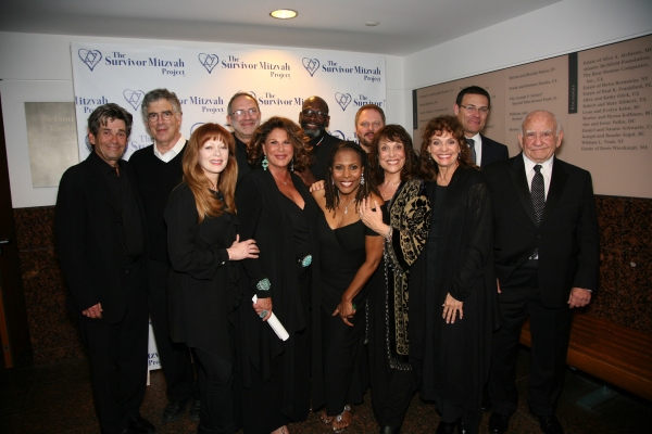 Mitzvah Cast at after party - Lft to Rht: Alan Rosenberg, Elliott Gould, Frances Fish Photo