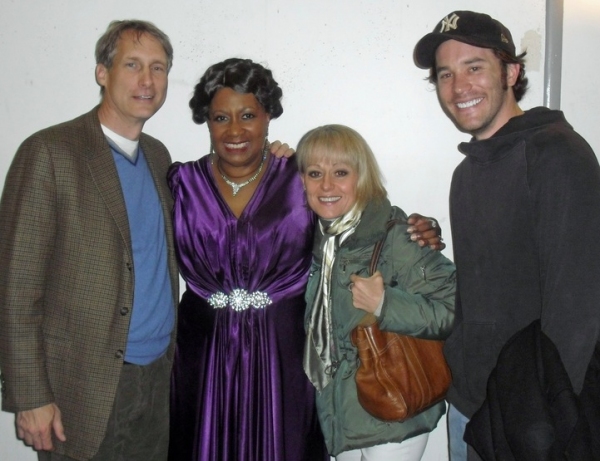 Photo Flash: END OF THE RAINBOW's Tracie Bennett Visits THE DEVIL'S MUSIC Image