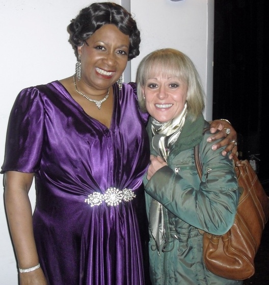 Photo Flash: END OF THE RAINBOW's Tracie Bennett Visits THE DEVIL'S MUSIC Image
