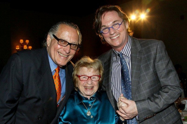 Errol Rappaport, Dr. Ruth Westheimer and Richard Thomas Photo