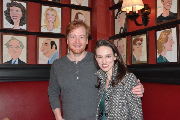 Photo Flash: Casts of ONCE and PETER AND THE STARCATCHER at Sardi's for NYTW's Night on Broadway! Image