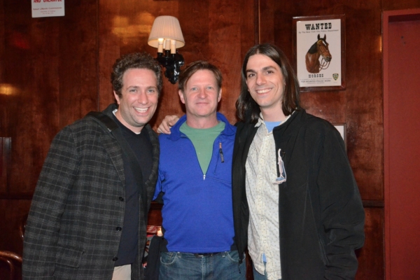 Photo Flash: Casts of ONCE and PETER AND THE STARCATCHER at Sardi's for NYTW's Night on Broadway! Image