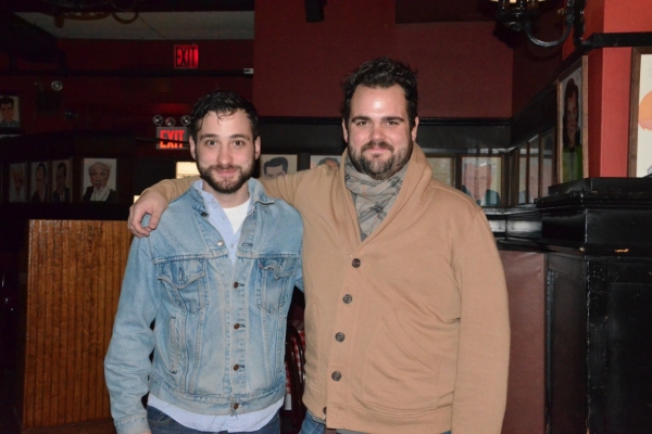 Photo Flash: Casts of ONCE and PETER AND THE STARCATCHER at Sardi's for NYTW's Night on Broadway! Image